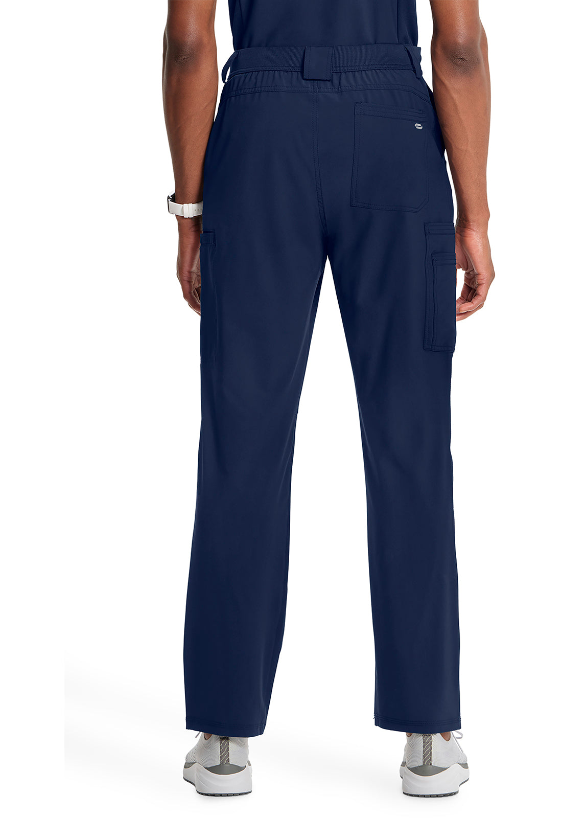 Cherokee CKE200AT Men's Fly Front Pant - Navy (back)