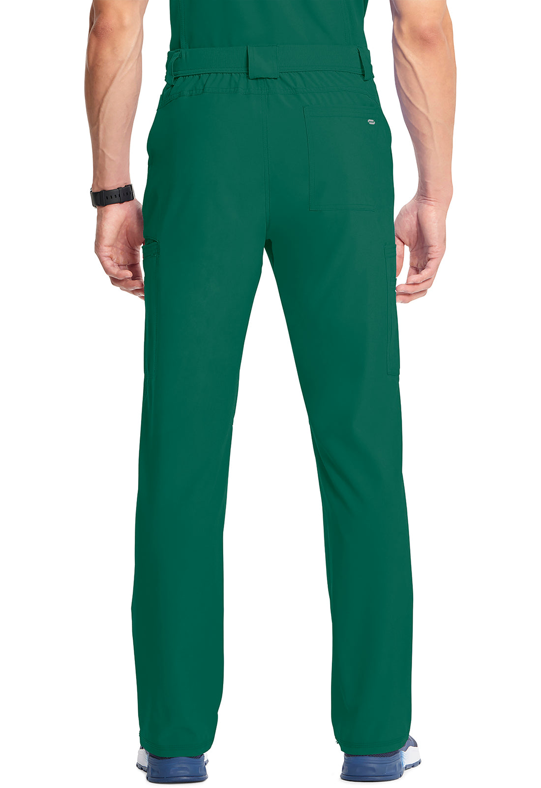 Cherokee CKE200A Men's Fly Front Pant - Hunter Green (back)