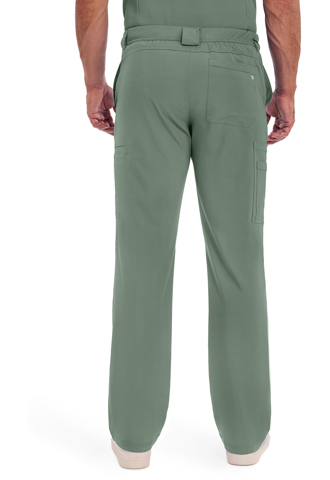 Cherokee CKE200A Men's Fly Front Pant - Olive (back)