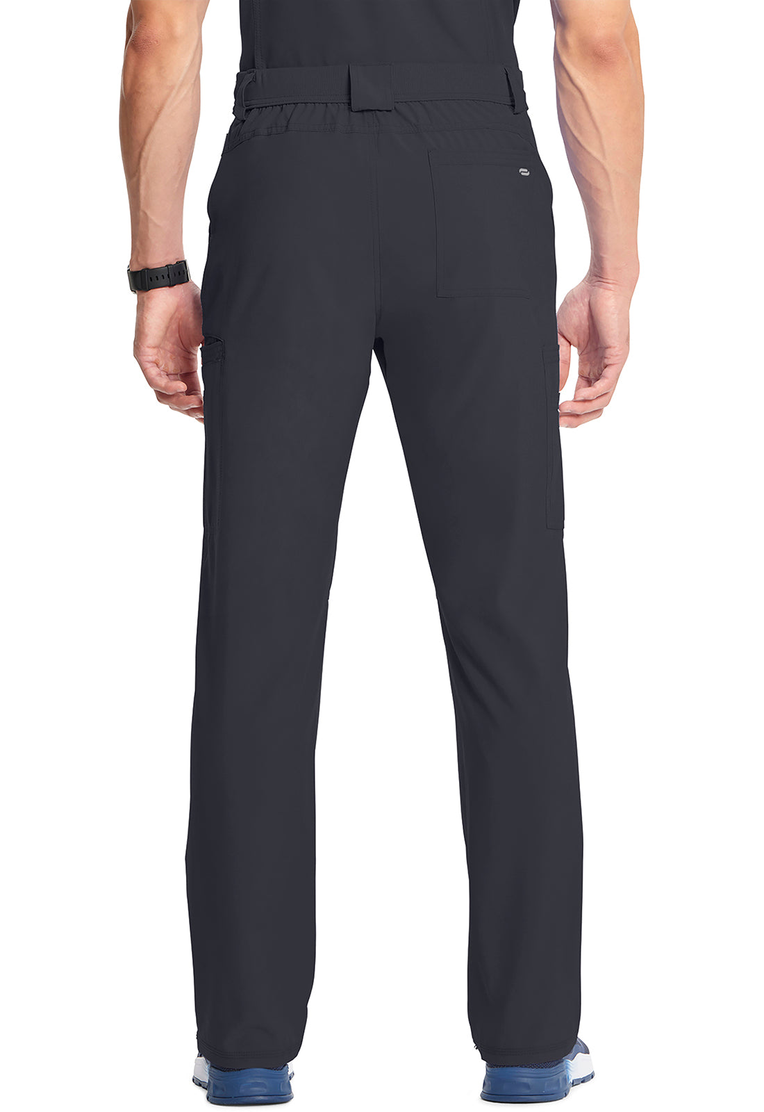 Cherokee CKE200A Men's Fly Front Pant - Pewter (back)