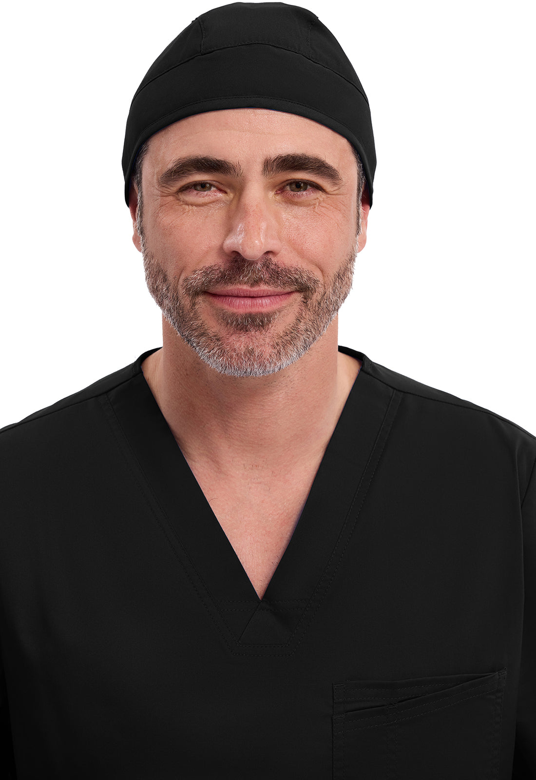 Cherokee CKE2506 Scrubs Hat - Black (front)