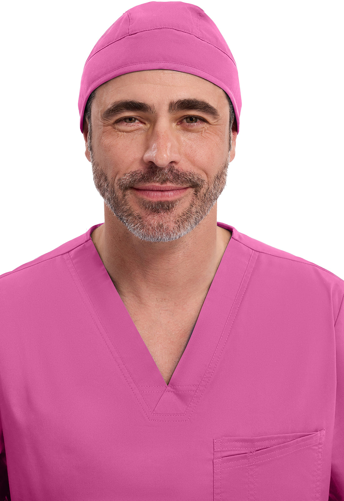 Cherokee CKE2506 Scrubs Hat - Shocking Pink (front)