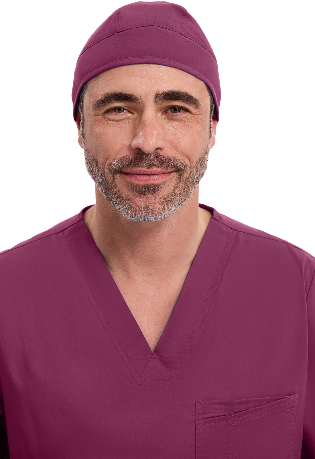 Cherokee CKE2506 Scrubs Hat - Wine (front)