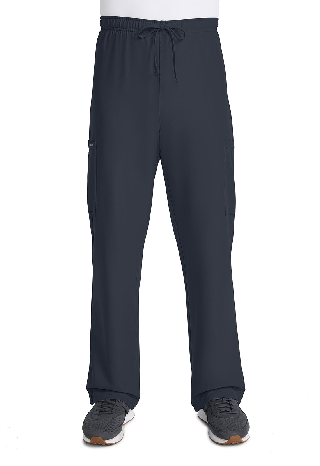 Cherokee CKE280A Unisex Drawstring Straight Leg Pant - Pewter (front)