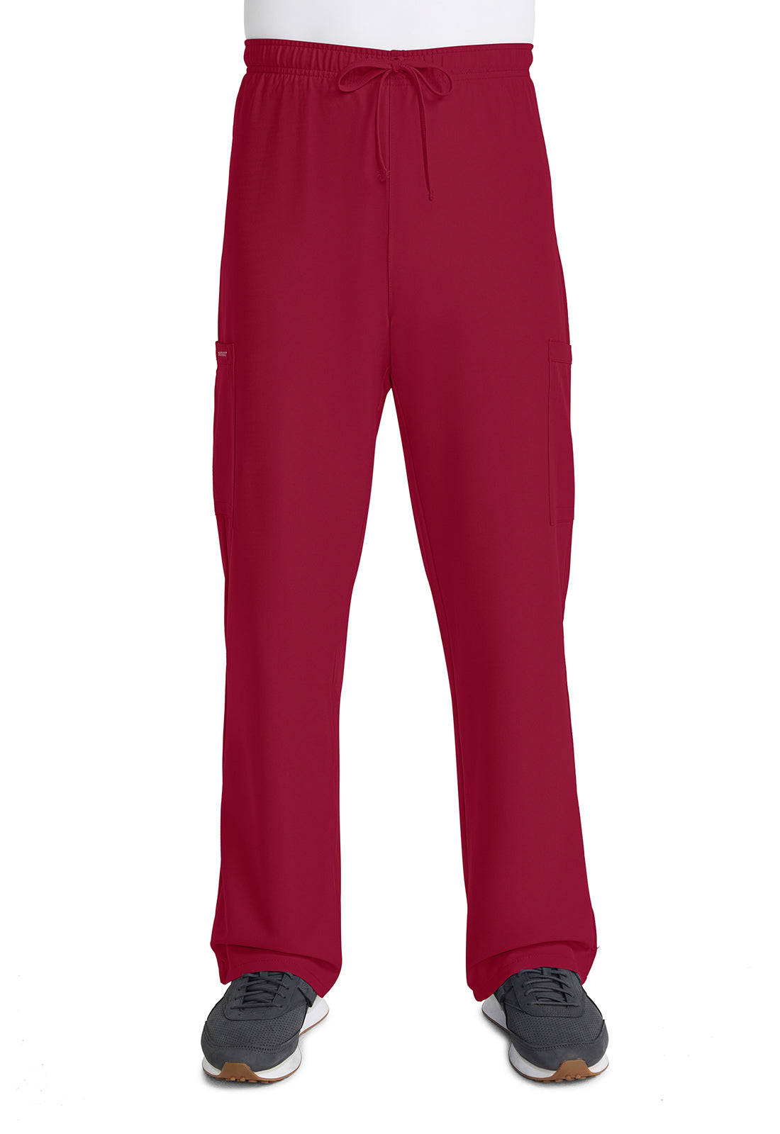 Cherokee CKE280A Unisex Drawstring Straight Leg Pant - RED (front)