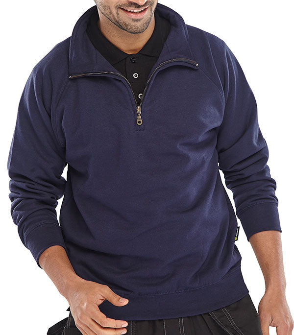 Click Beeswift Quarter Zip Sweatshirt, image 2