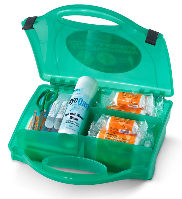 Click Medical 10 Person Trader First Aid Kit, main product image