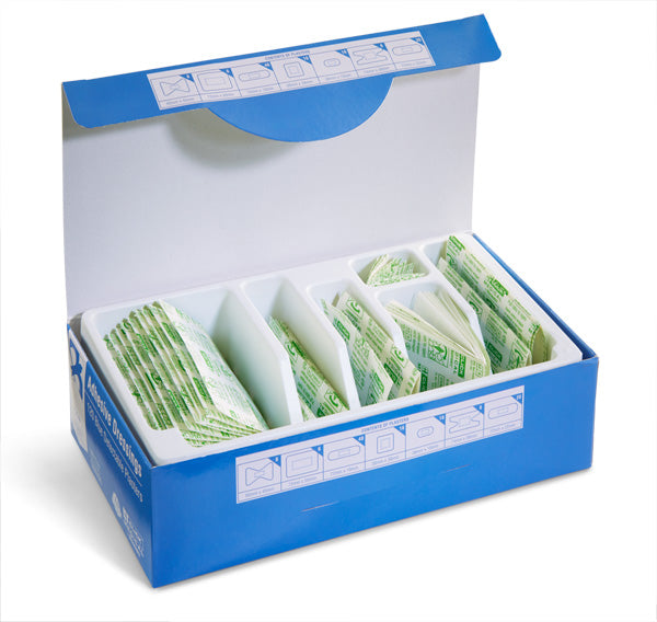 Click Medical Blue Detectable Plasters Assorted, main product image