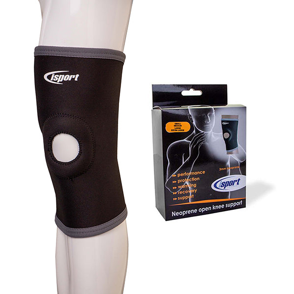 Click Medical Neoprene Support Knee Open Lge, main product image