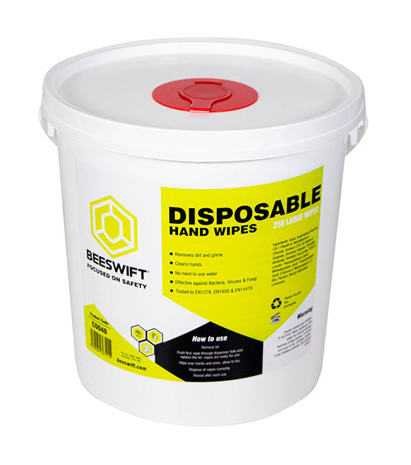 Click Beeswift Disp Hand Wipe (250 Sheets), main product image