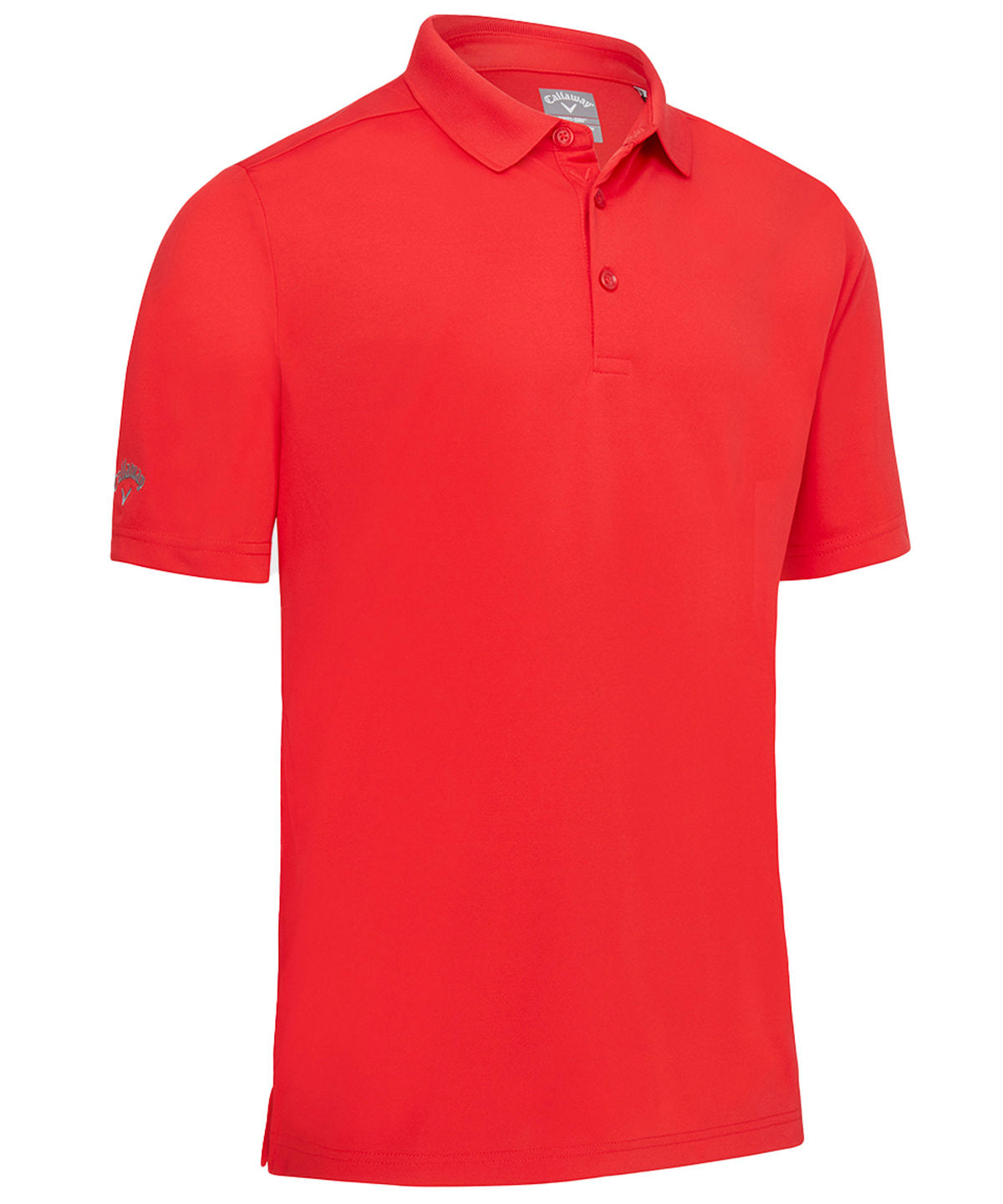 Callaway Tournament polo in True Red, front view