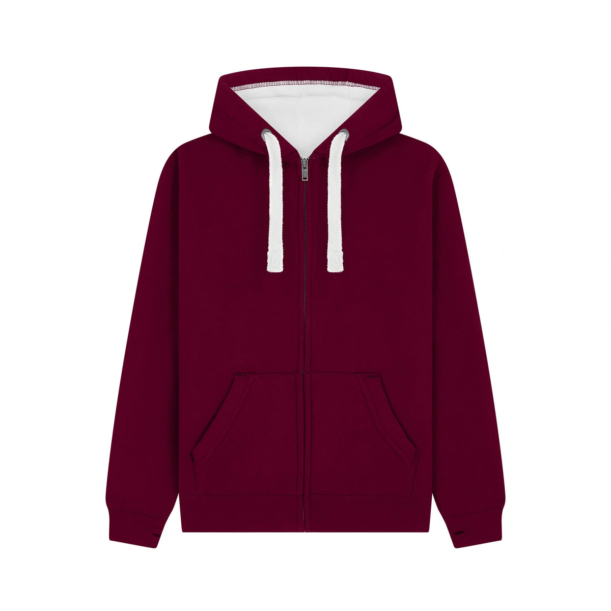 Cotton Ridge W81PF Comet Ultra Premium Zip Hoodie in Cranberry