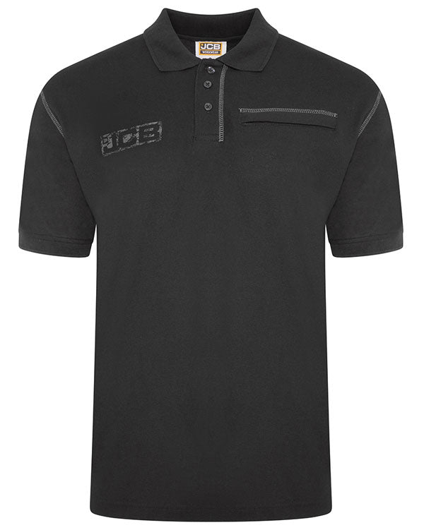 JCB Workwear Trade Work Short Sleeve Polo, main product image