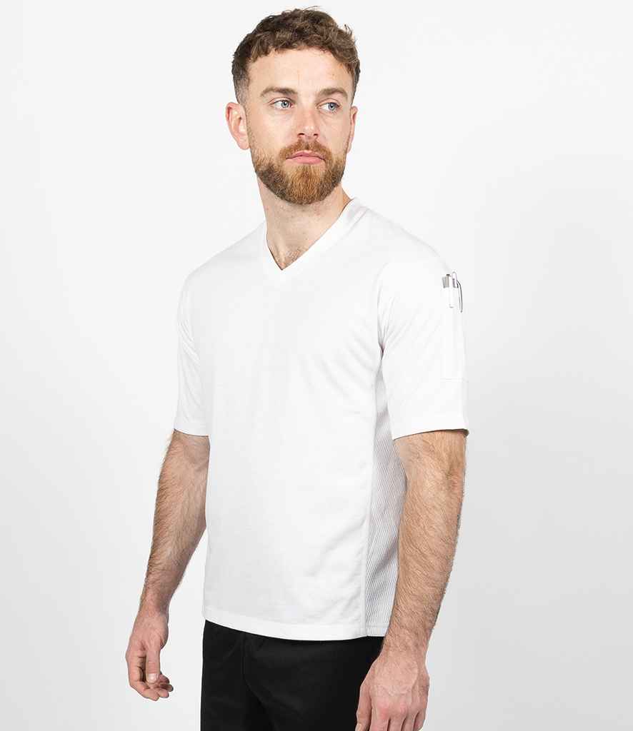 Dennys StayCool Chef T-Shirt in White