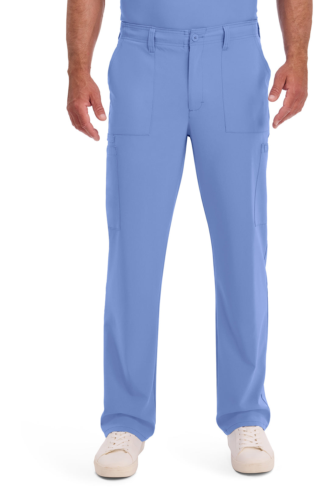 Dickies DKE015 Men's Natural Rise Drawstring Pant - Ciel (front)