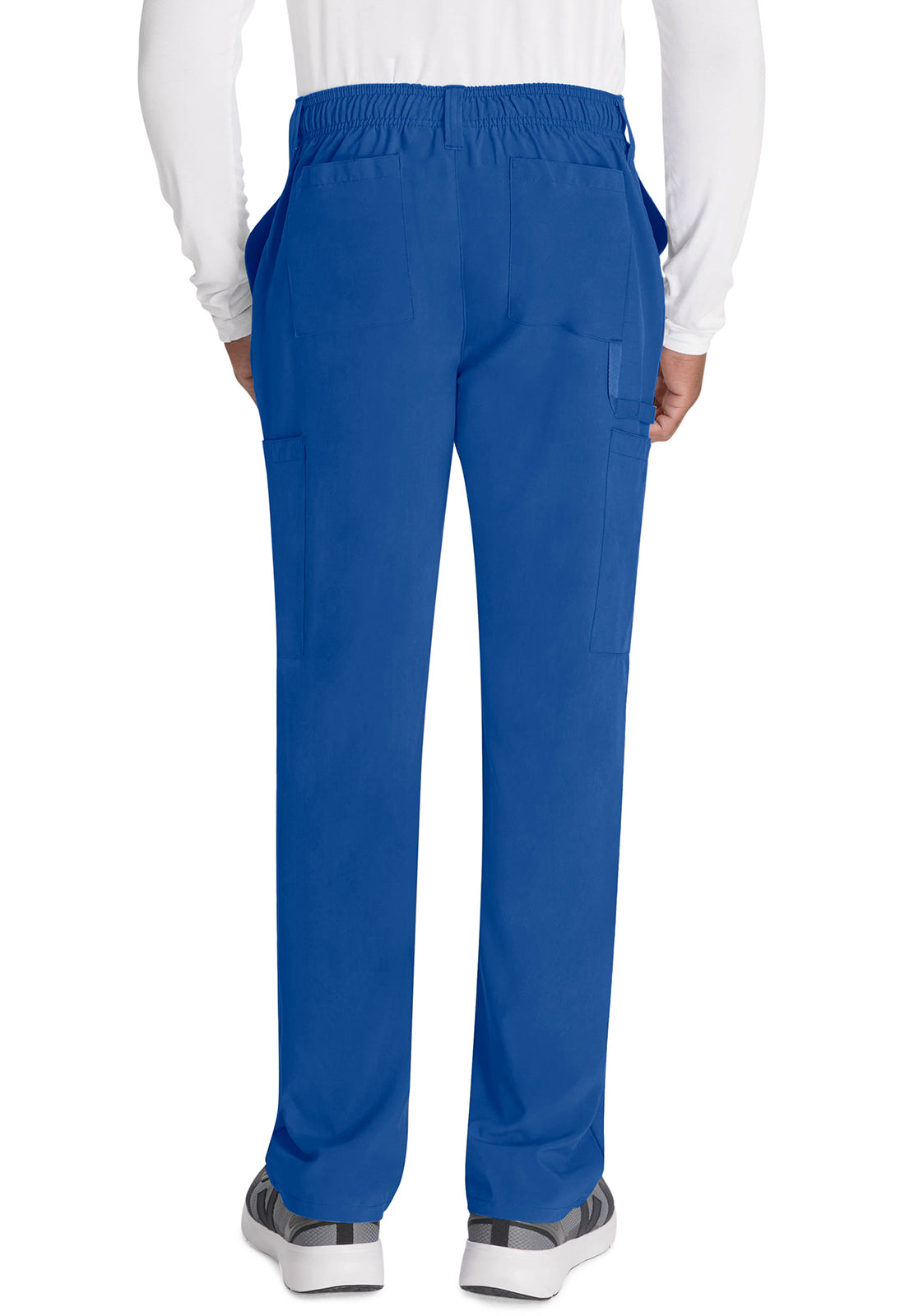 Dickies DKE015 Men's Natural Rise Drawstring Pant - Galaxy Blue (back)