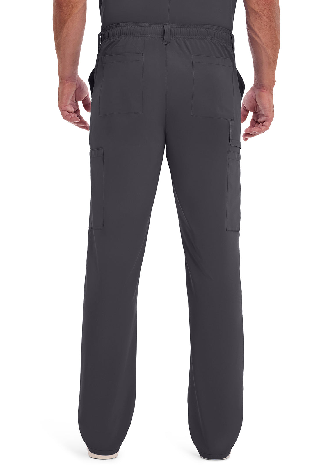 Dickies DKE015 Men's Natural Rise Drawstring Pant - Pewter (back)