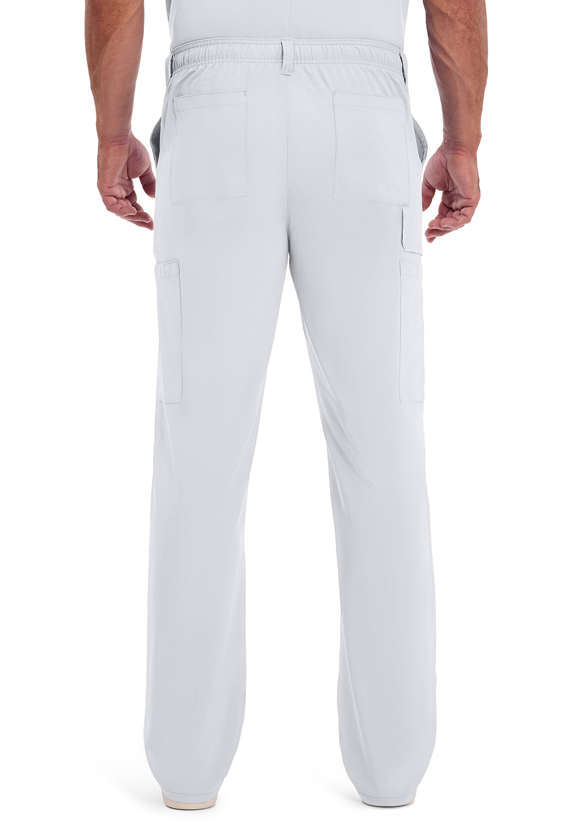 Dickies DKE015 Men's Natural Rise Drawstring Pant - White (back)