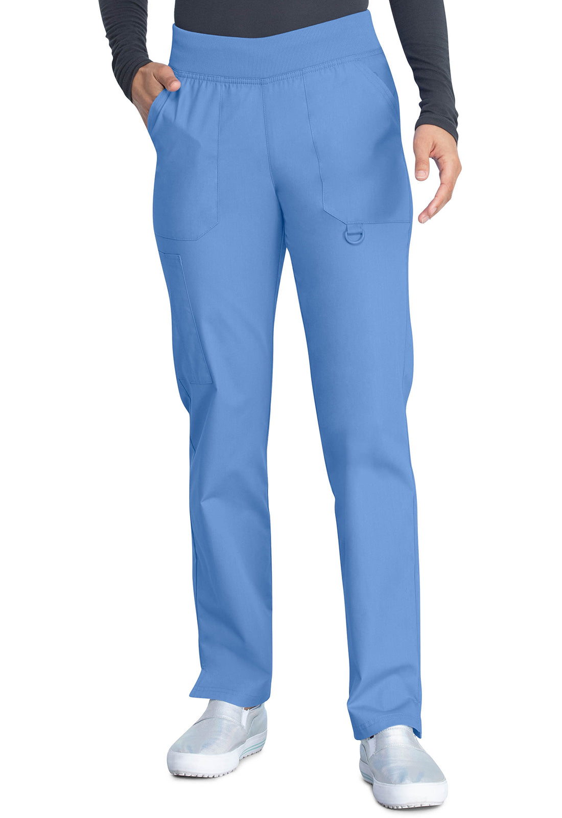 Dickies DKE125 Mid Rise Tapered Leg Pull-on Pant - Ciel (front)