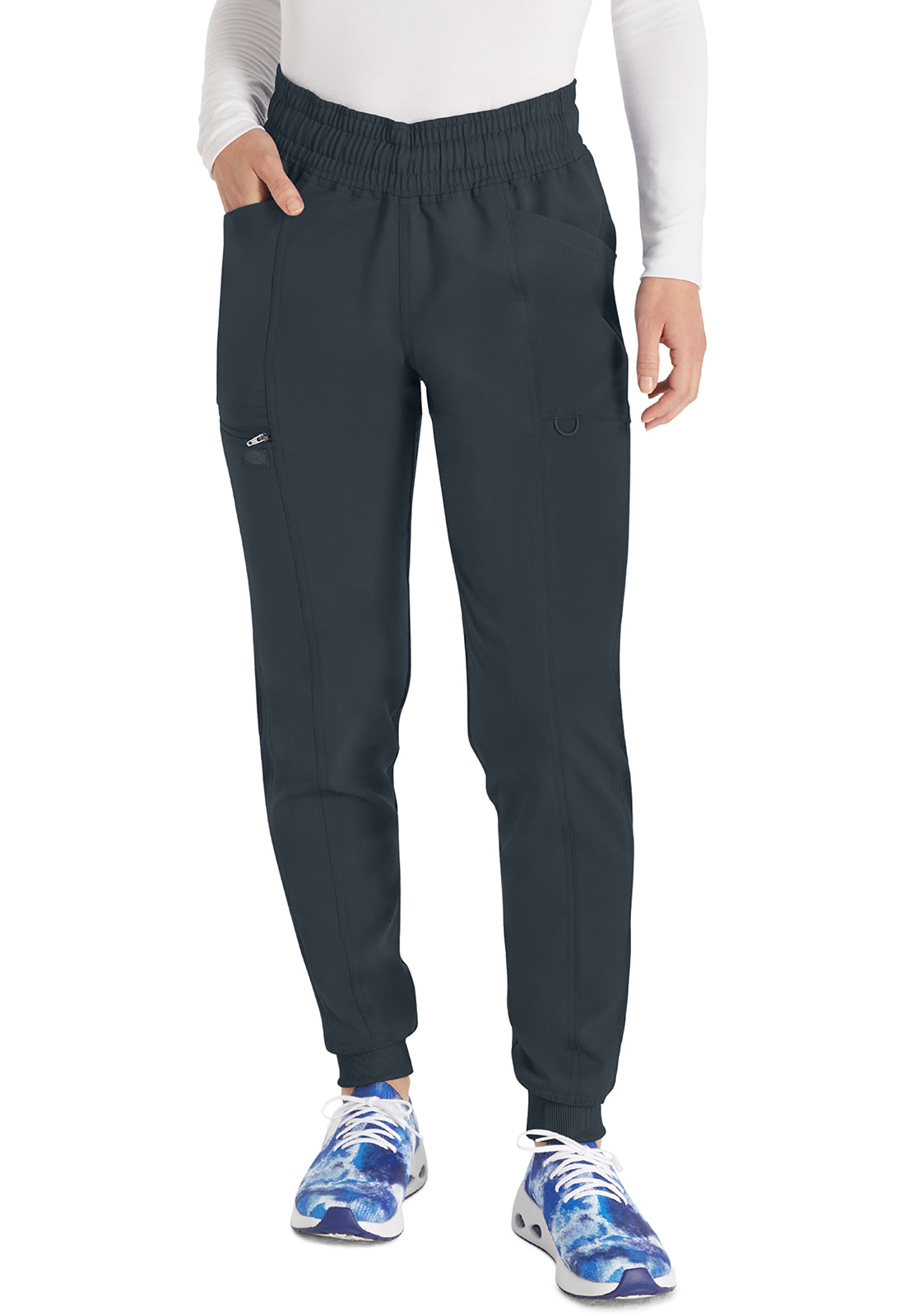 Dickies DKE155 Drawstring Jogger - Pewter (front)