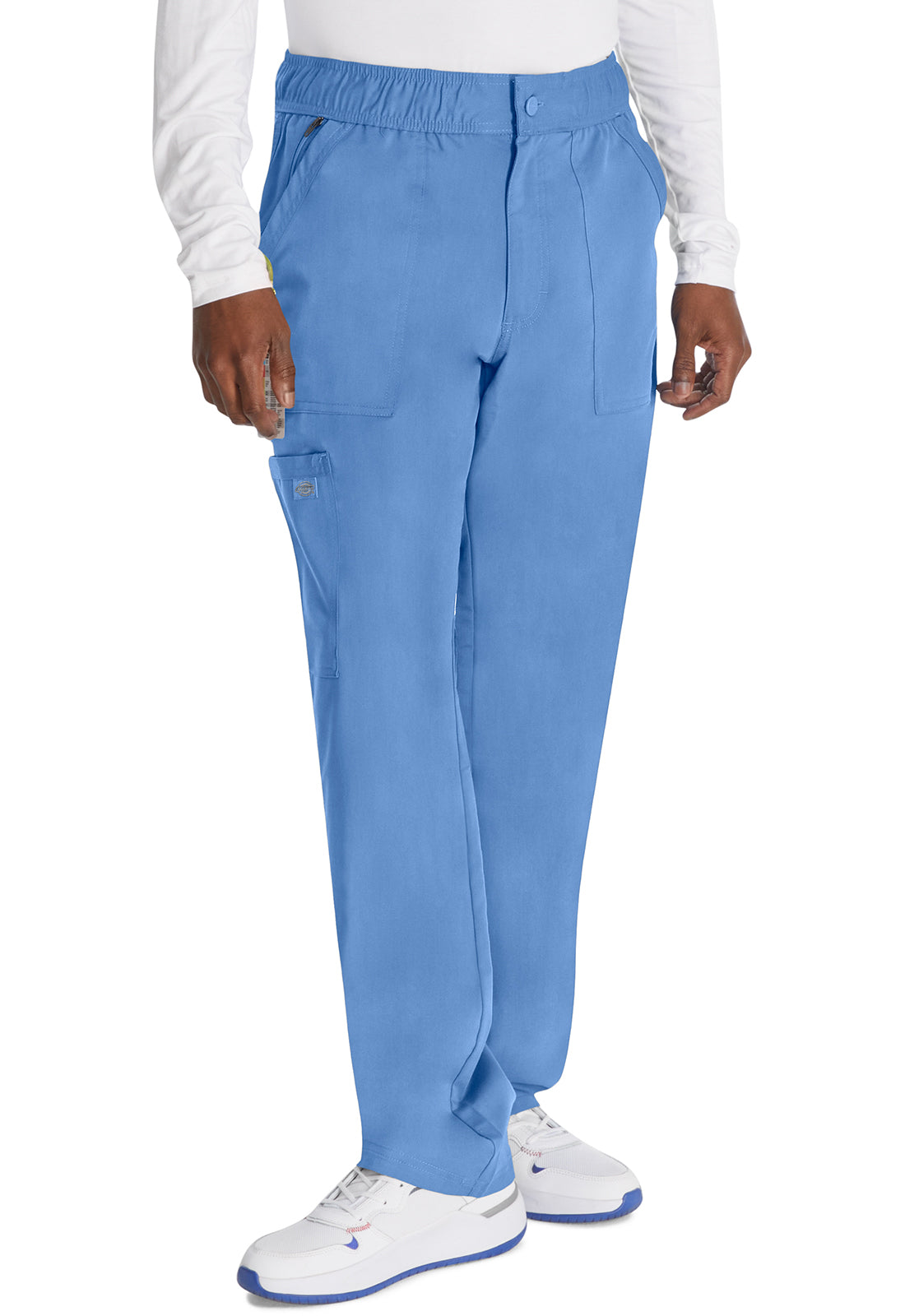 Dickies DKE220 Men's Mid Rise Straight Leg Pant - Ciel Blue (front)