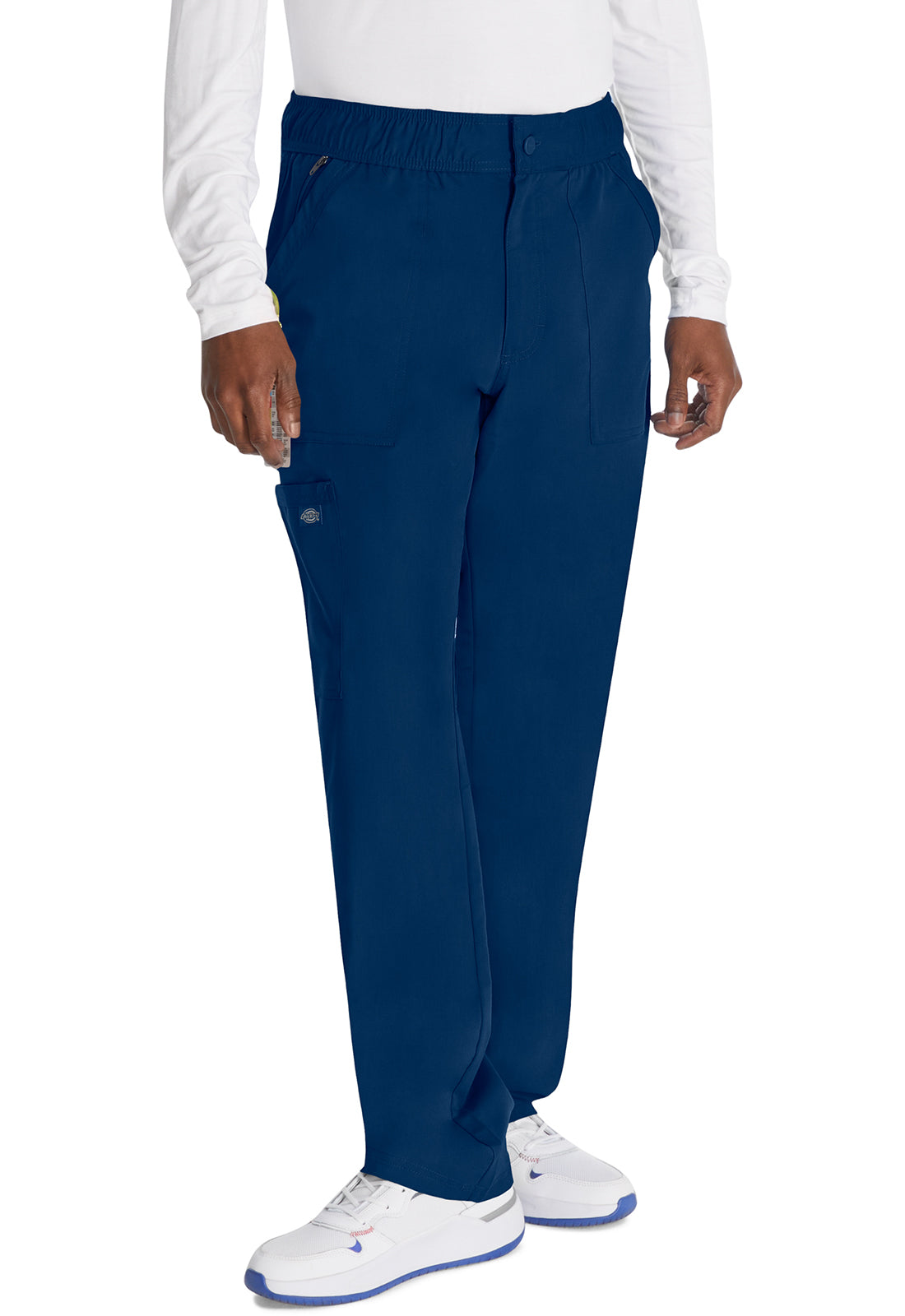 Dickies DKE220 Men's Mid Rise Straight Leg Pant - Navy (front)