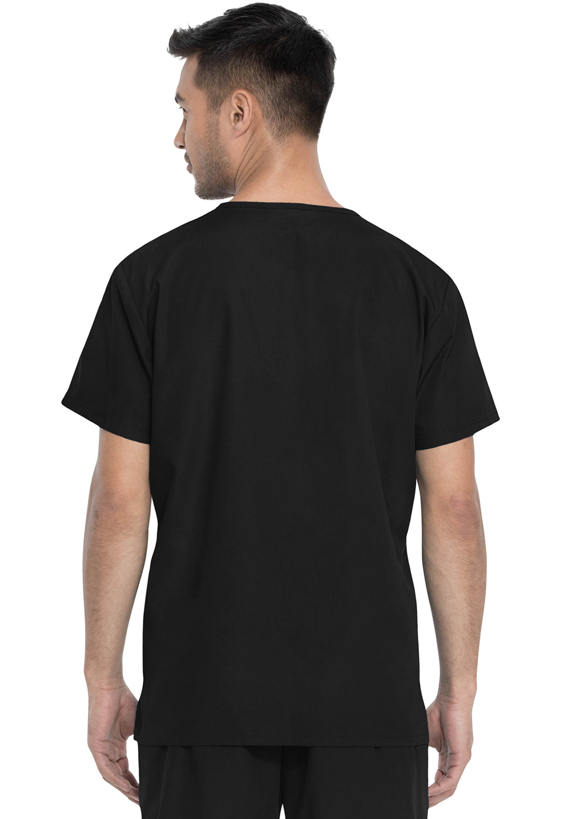 Dickies DKE520C Unisex Top and Pant Set - Black (back)