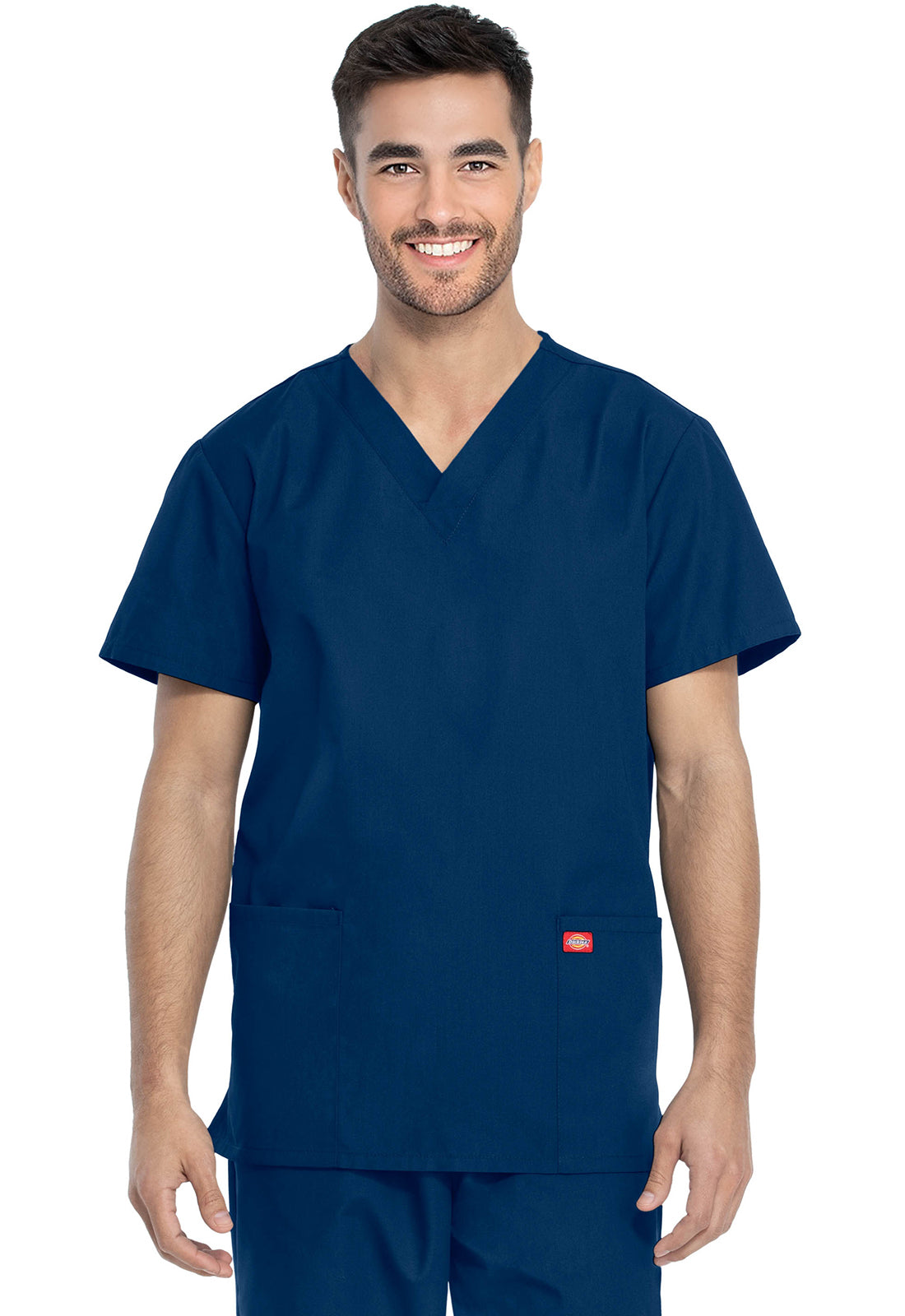 Dickies DKE520C Unisex Top and Pant Set - Navy (front)