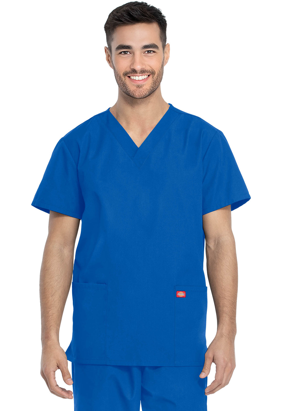 Dickies DKE520C Unisex Top and Pant Set - Royal (front)