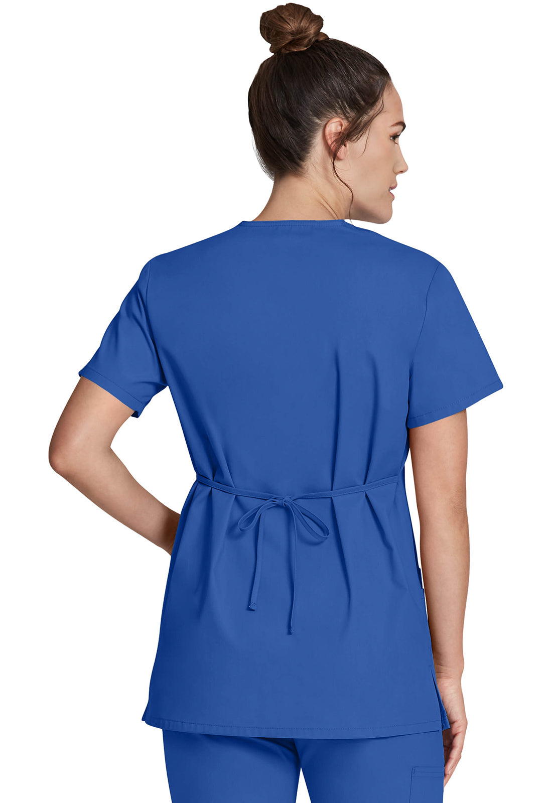 Dickies DKE632 Mock Wrap Tunic - Royal (back)