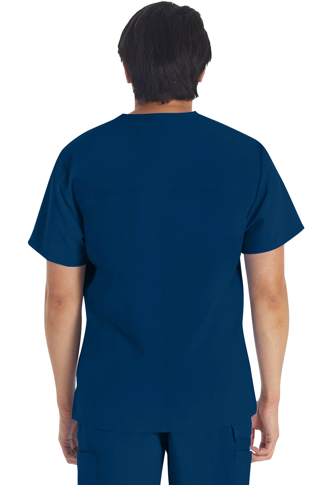 Dickies DKE645 Men's V-Neck Top - Navy (back)