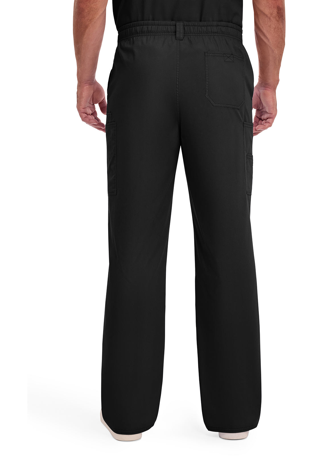 Dickies DKE81006 Men's Zip Fly Pull-On Pant - Black (back)