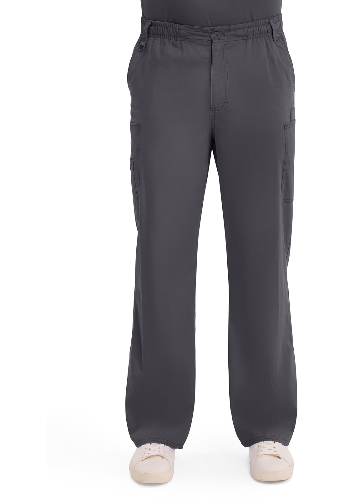 Dickies DKE81006 Men's Zip Fly Pull-On Pant - Pewter (front)