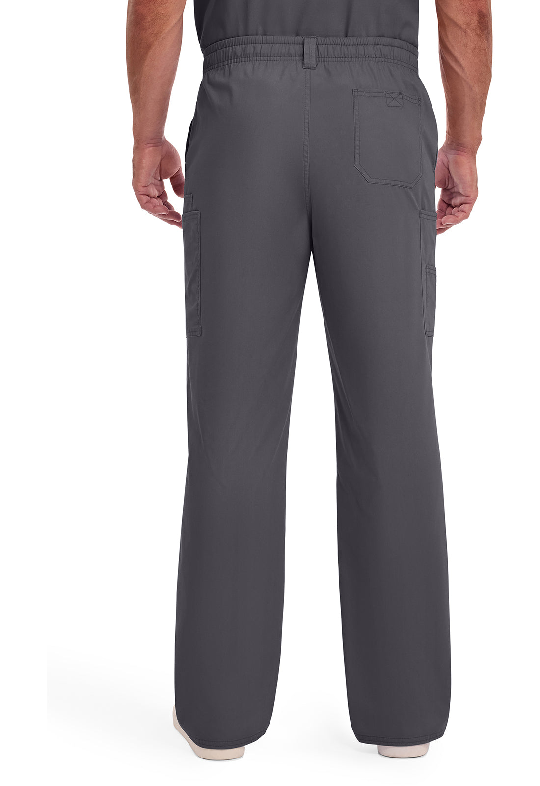 Dickies DKE81006 Men's Zip Fly Pull-On Pant - Pewter (back)