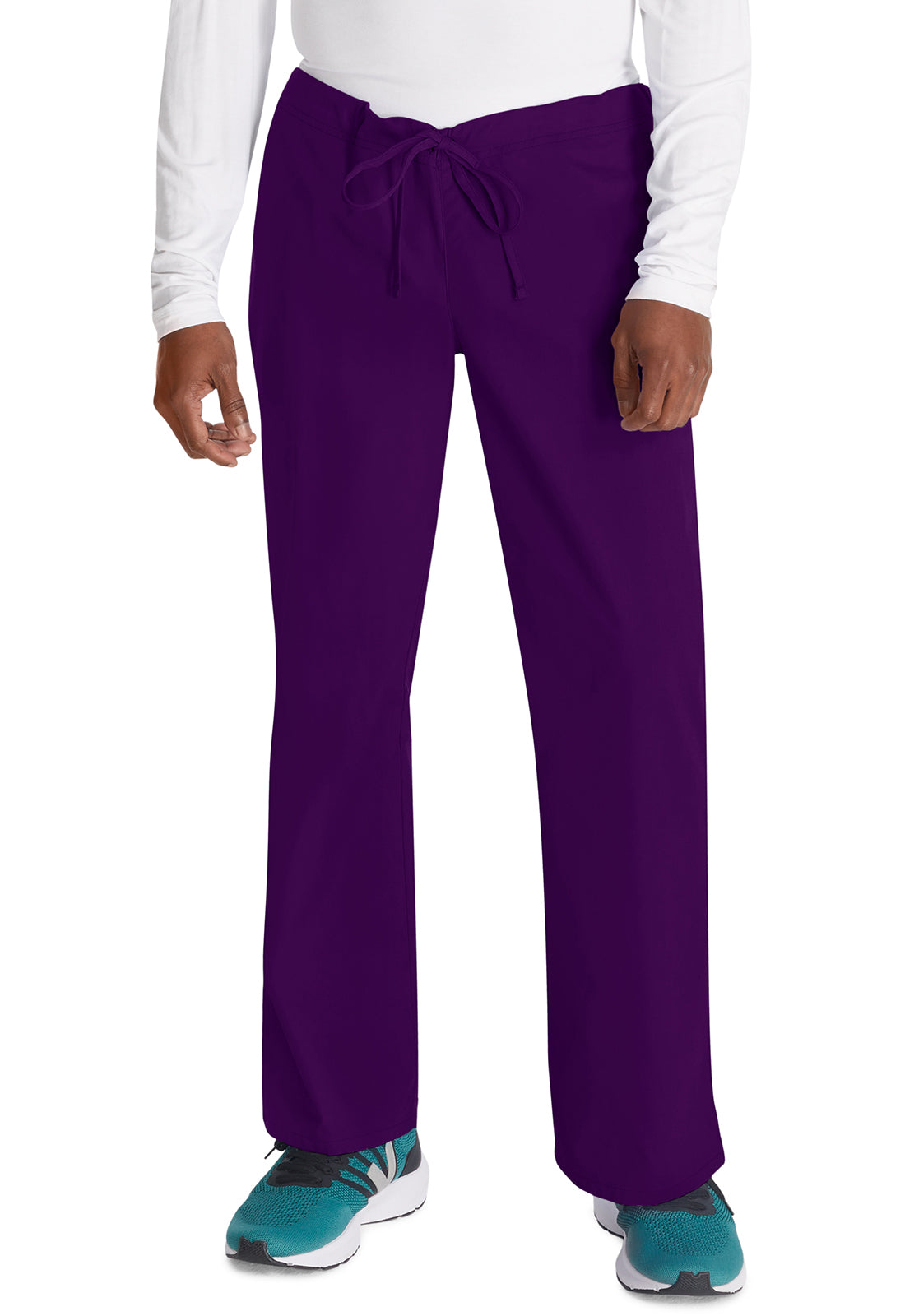 Dickies DKE83006 Unisex Drawstring Pant - Eggplant (front)