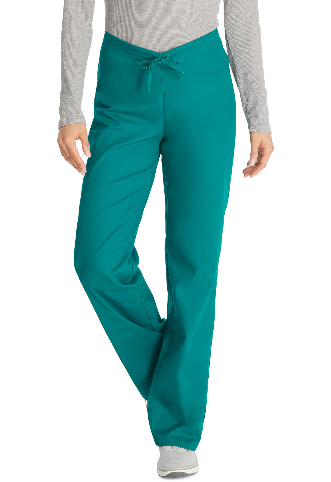 Dickies DKE83006 Unisex Drawstring Pant - Hunter Green (front)