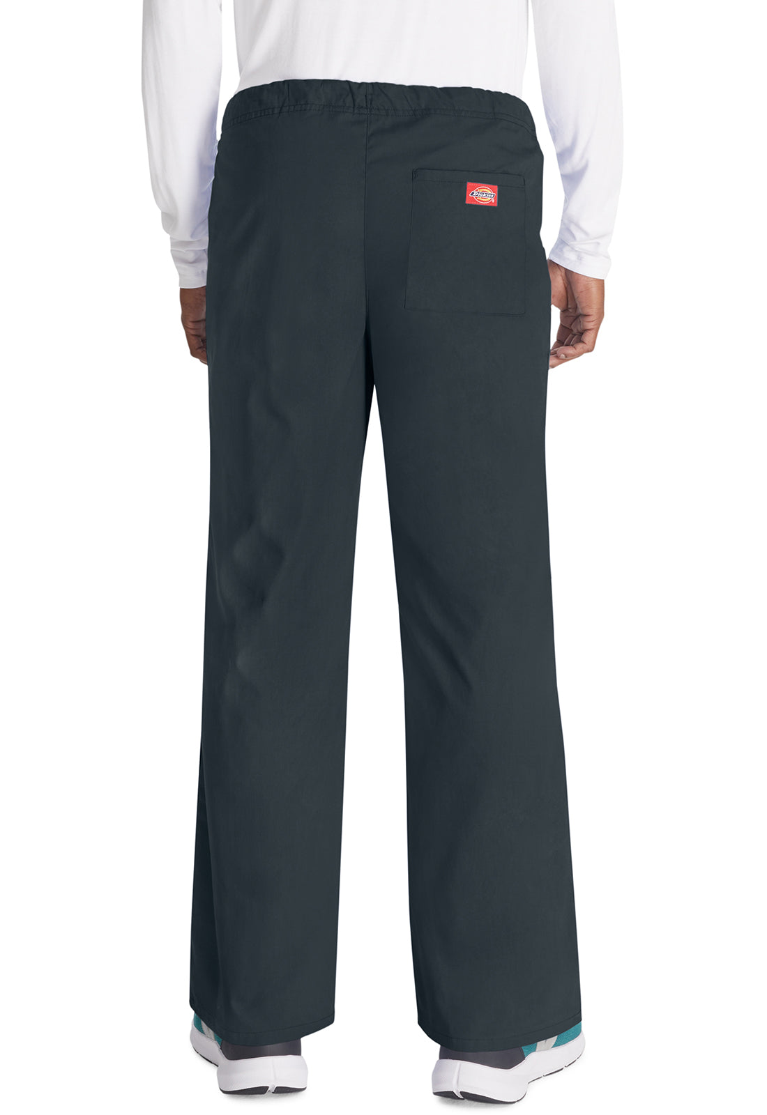 Dickies DKE83006 Unisex Drawstring Pant - Pewter (back)