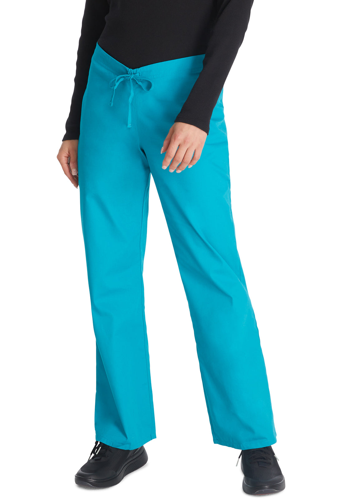Dickies DKE83006 Unisex Drawstring Pant - Teal Blue (front)