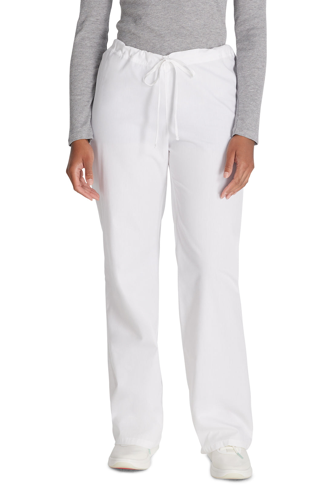 Dickies DKE83006 Unisex Drawstring Pant - White (front)