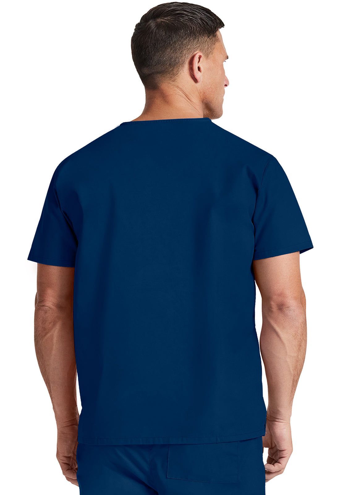 Dickies DKE83706 Unisex Tuckable V-Neck Top - Navy (back)