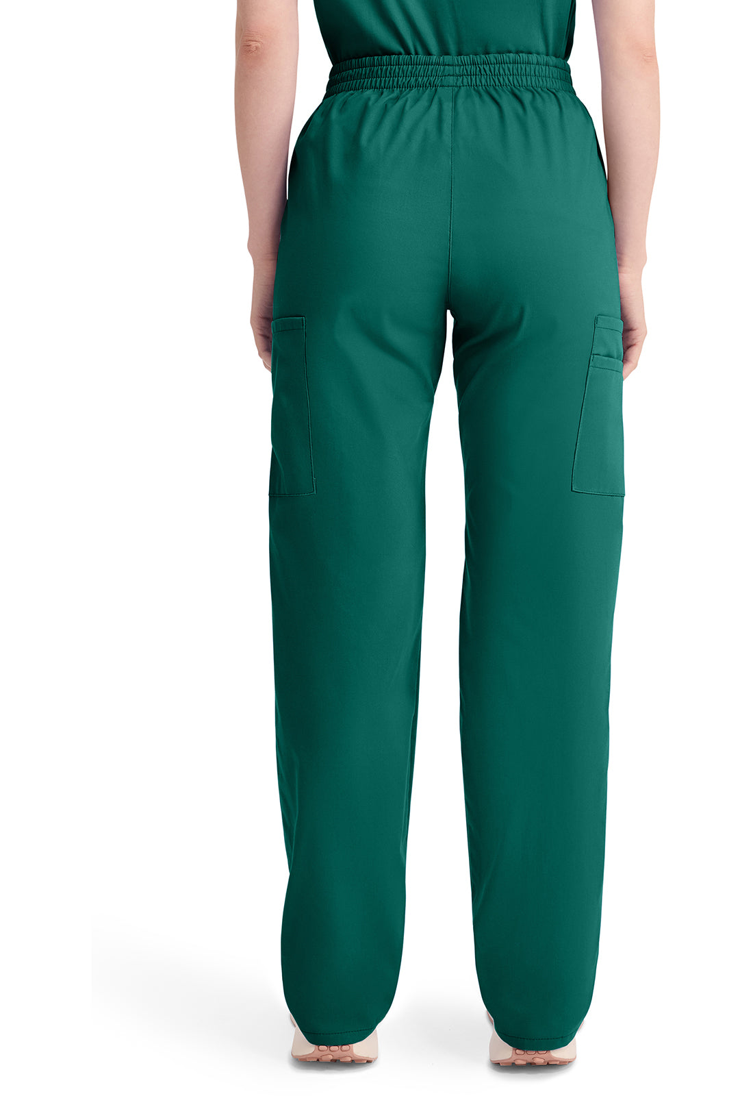 Dickies DKE86106 Natural Rise Tapered Leg Pull-on Pant - Hunter Green (back)