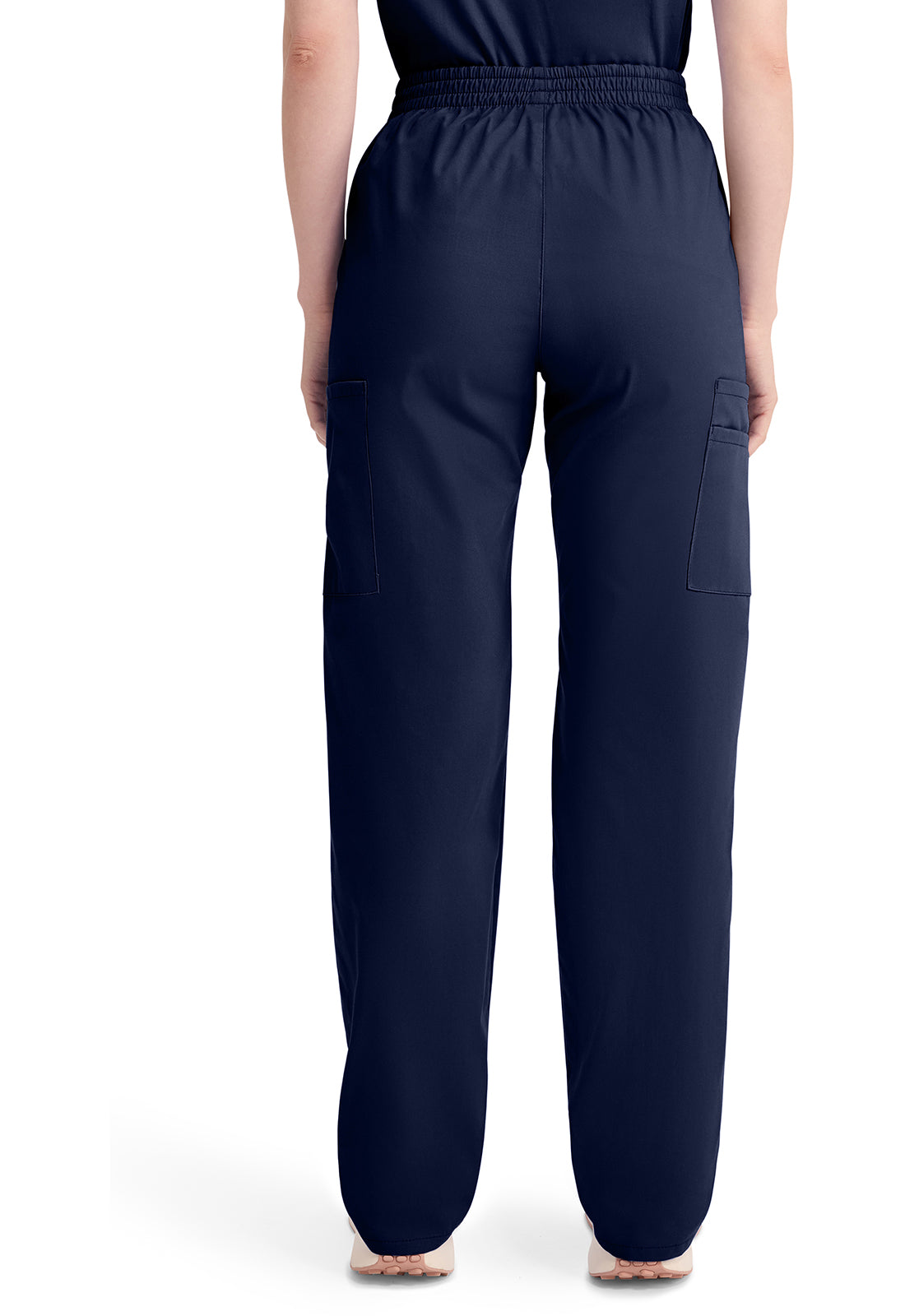 Dickies DKE86106 Natural Rise Tapered Leg Pull-on Pant - Navy (back)