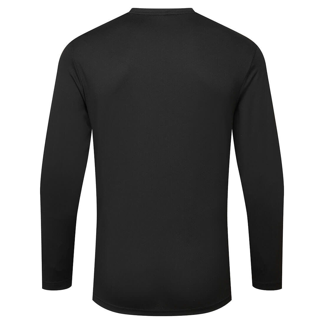 Portwest DX415 DX4 T-Shirt L/S in Black, back view