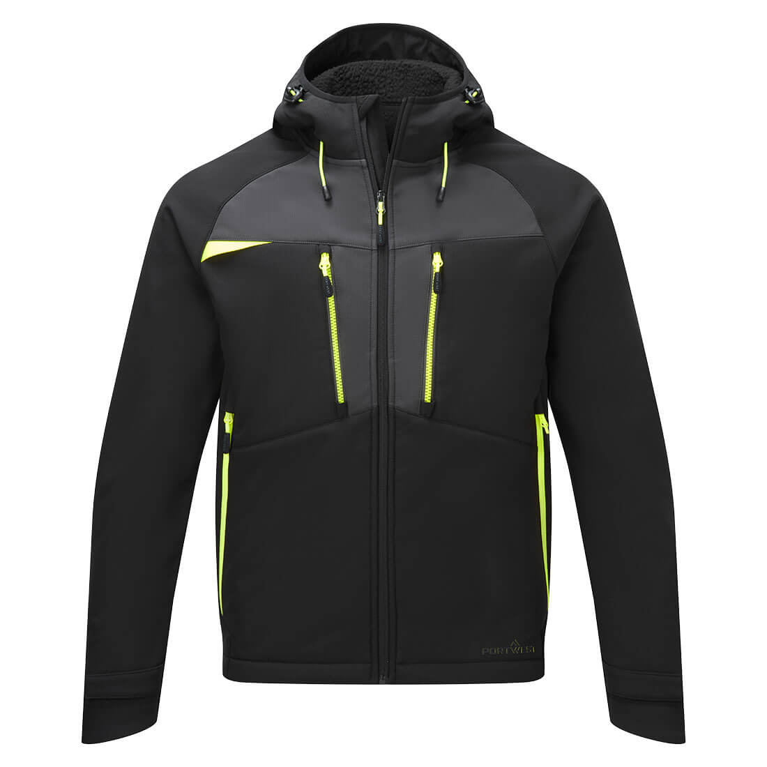 Portwest DX4 Winter Softshell in Black, main product image