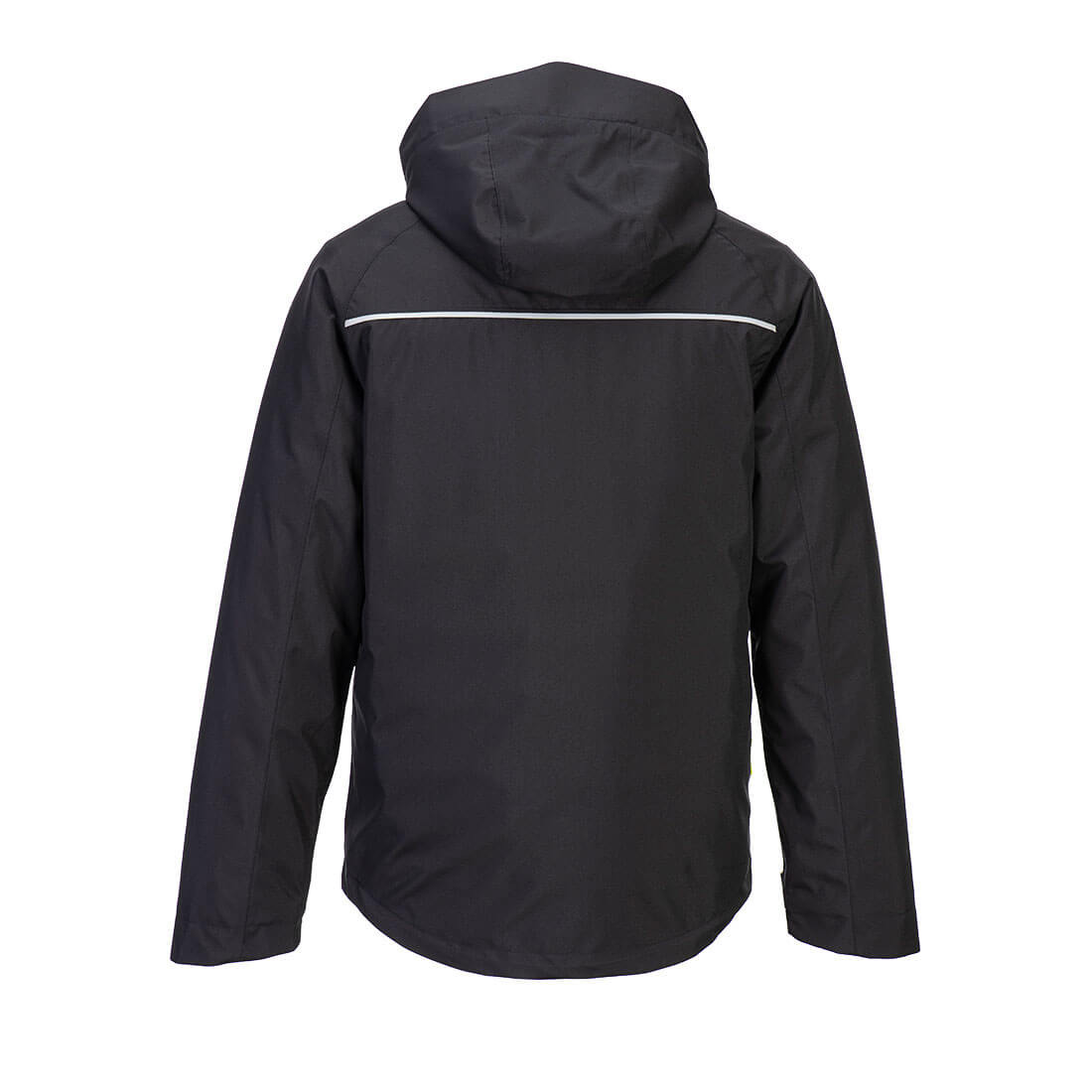 Portwest DX465 DX4 3-in-1 Jacket in Black, back view