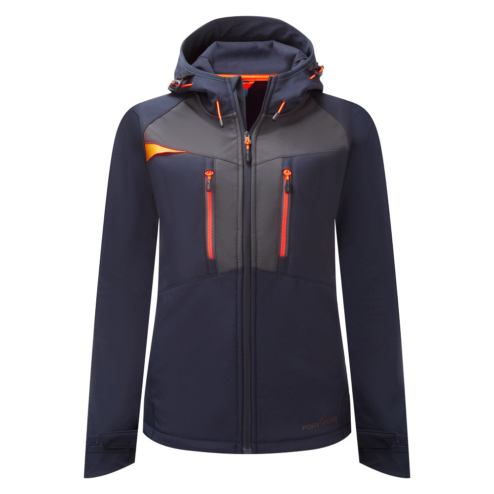 Portwest DX4 Women's Softshell in Navy, image 2