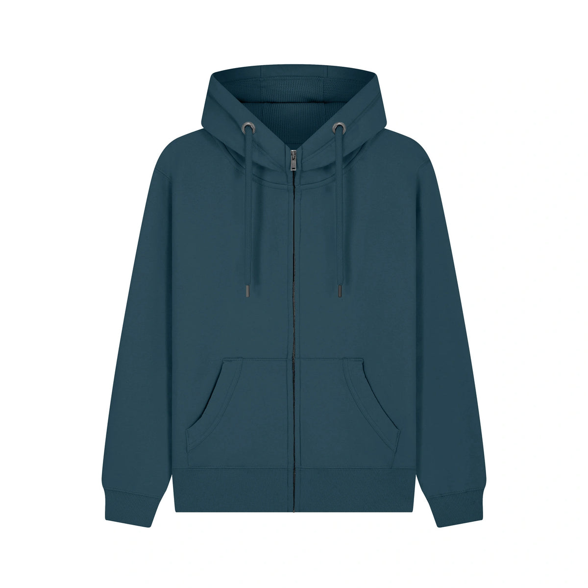 Cotton Ridge W51PF_v2.0 Neptune Ultra Premium Zip Hoodie in Deep Sea Blue