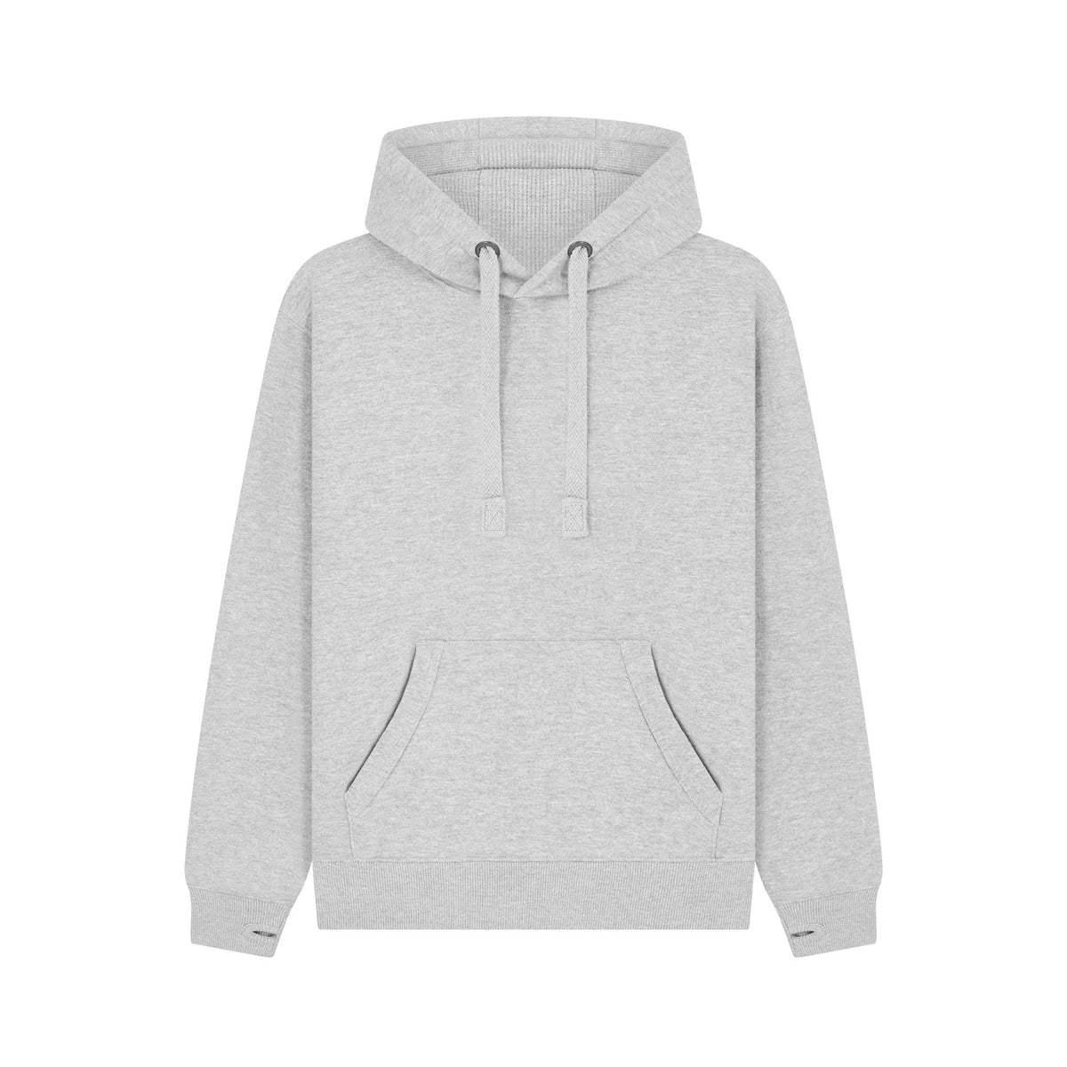 Cotton Ridge W29PF Saturn Peach Finish Pullover Hoodie in Dusty Grey