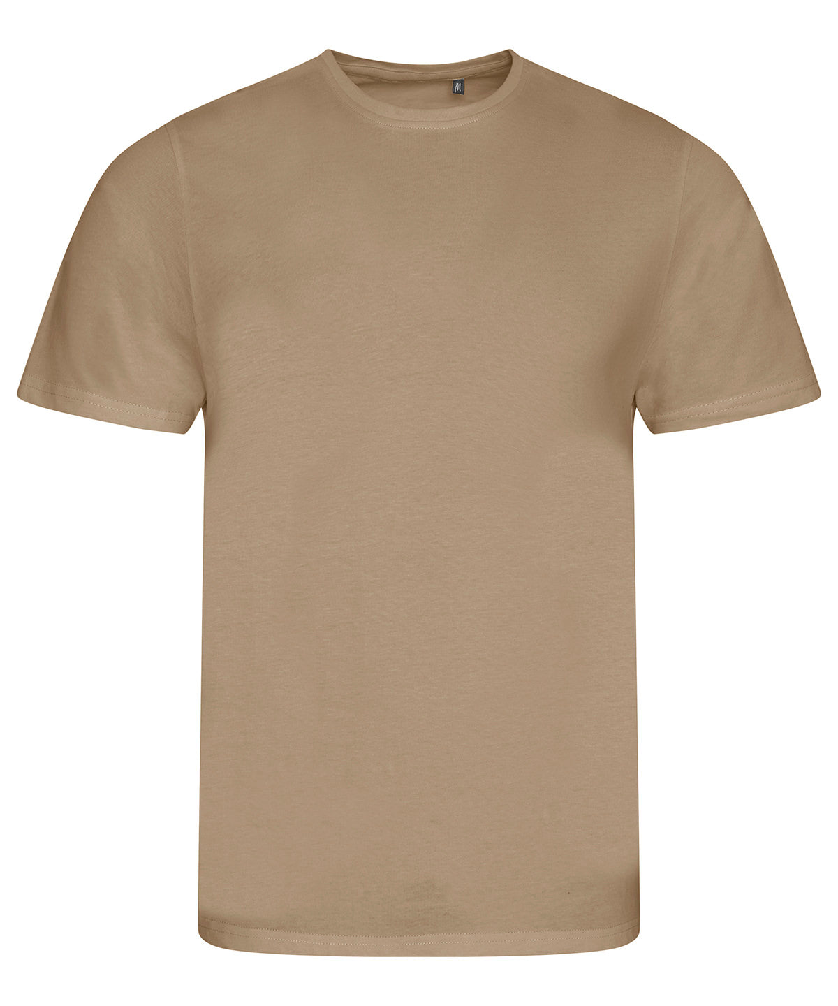 AWDis Ecologie Cascade organic tee in Sand Dune, front view