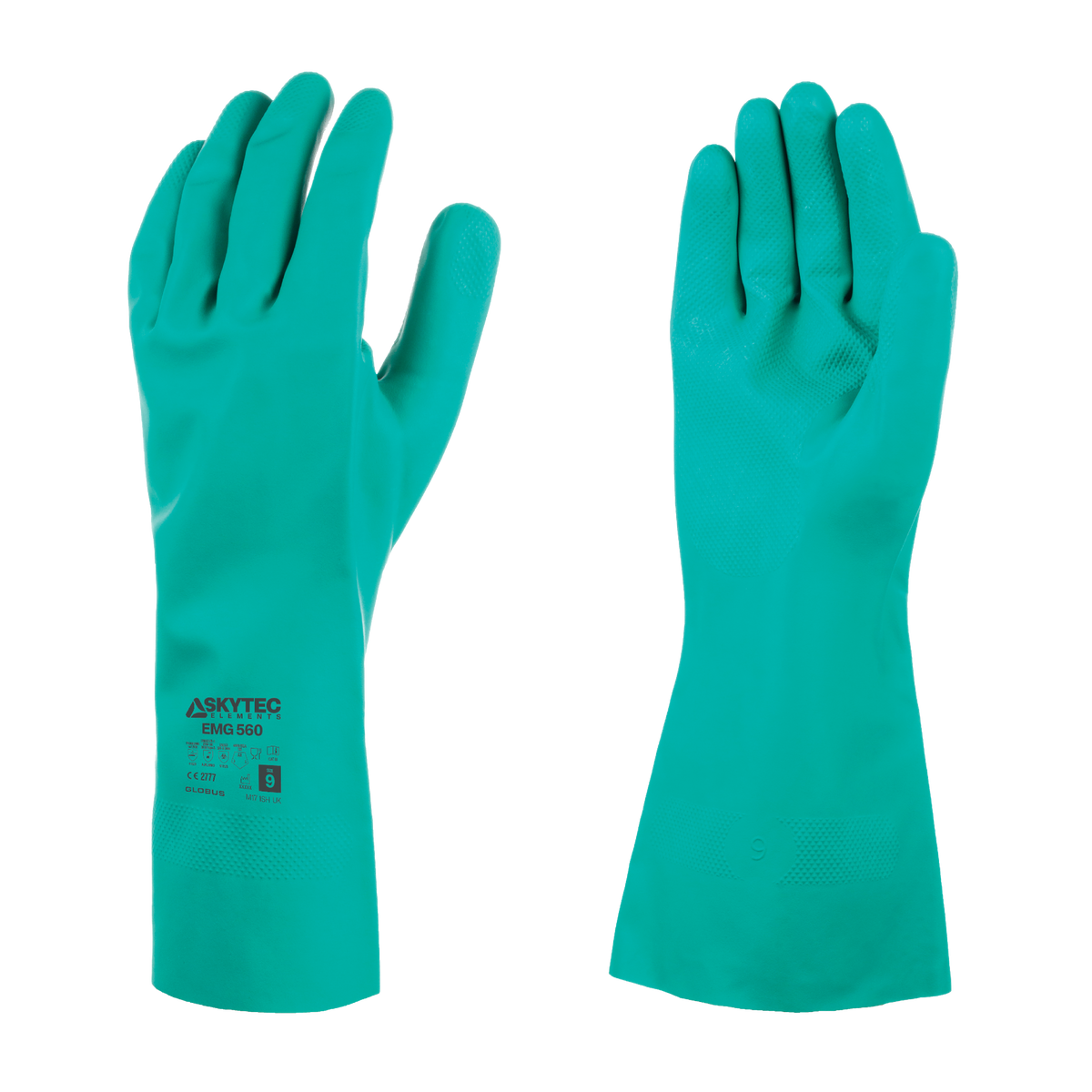 Skytec Elements EMG560 Chemical Resistant Flock Lined Nitrile